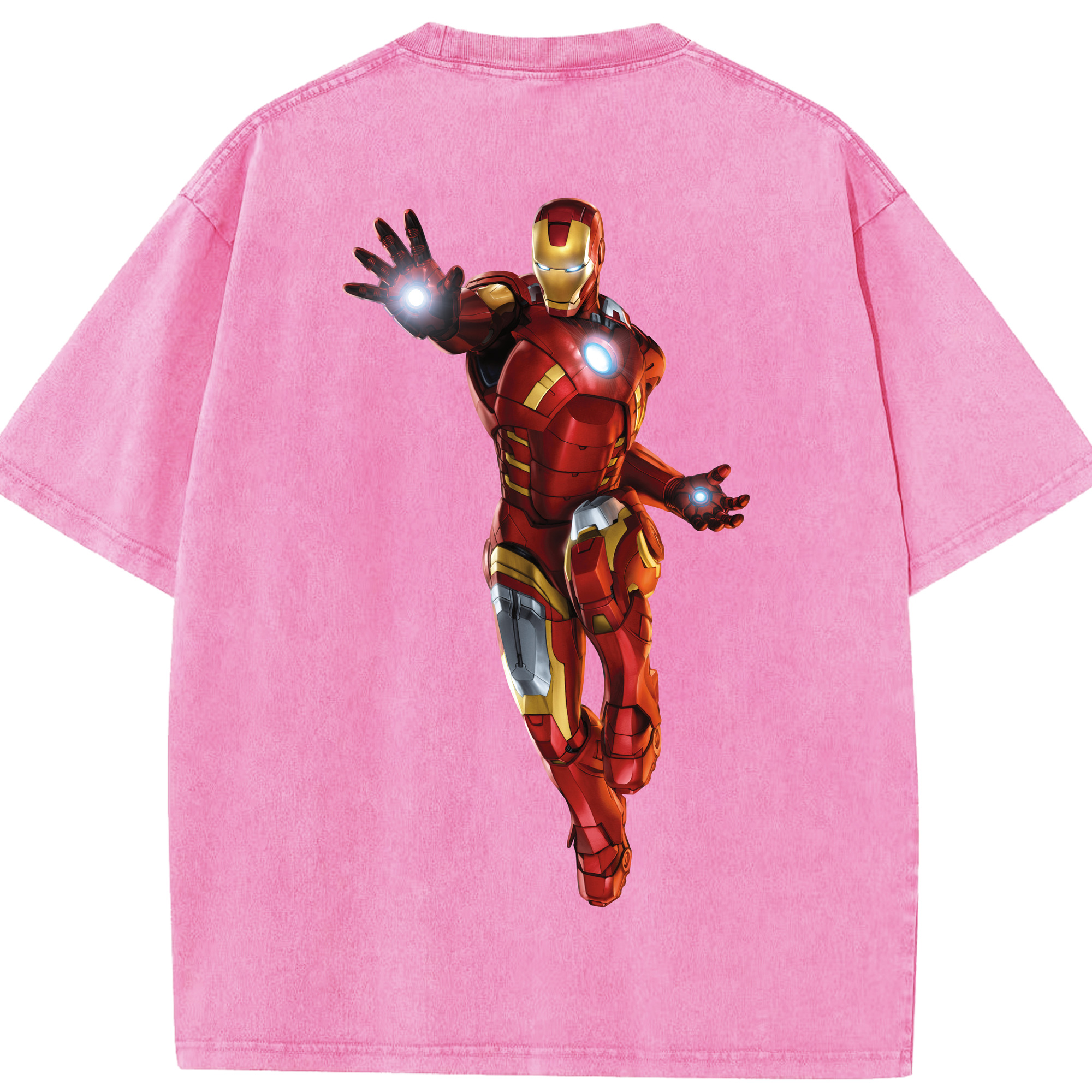 （画像用） アベンジャーズ The Avengers 綿100% ヴィンテージ風 半袖Tシャツ（背面プリント）